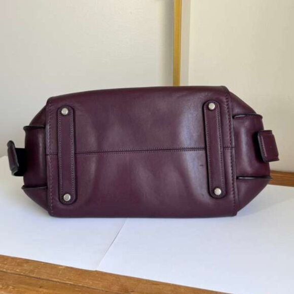 Coach Ace Satchel Bag - 37017- Oxblood - Picture 5 of 10